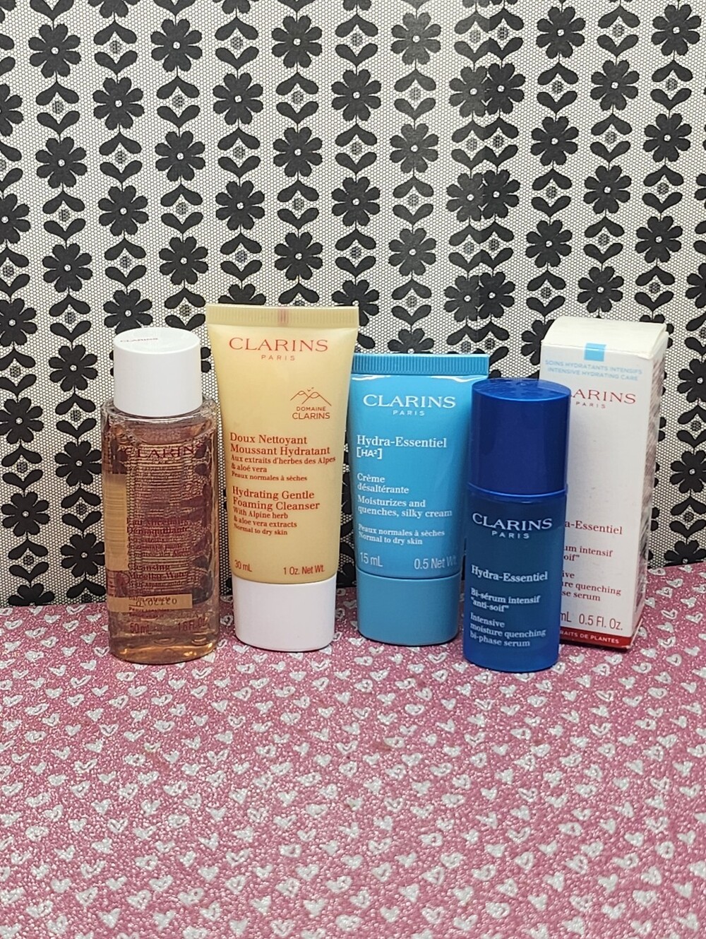 Clarins Travel Bundle - 4 Piece - New